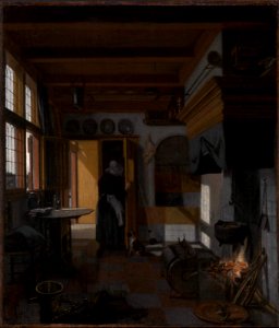 Emanuel de Witte - Keuken interior SC220941