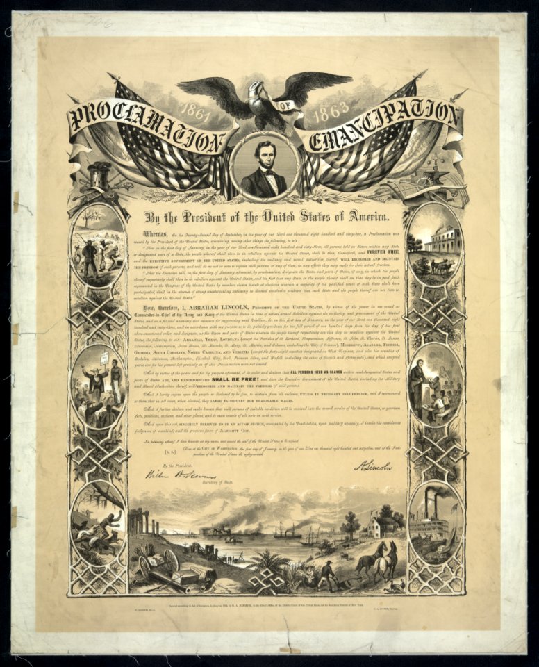 Emancipation Proclamation - LOC 04067