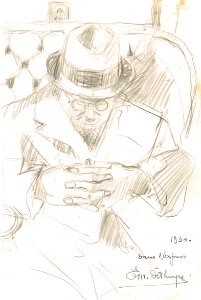 Em. deshayes Crayon noir (1930), 200 x 135 mm