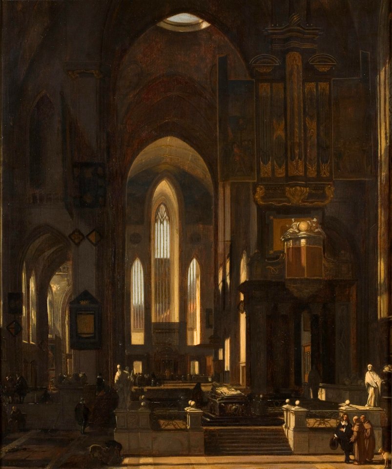 Emanuel de Witte, Kerkinterieur
