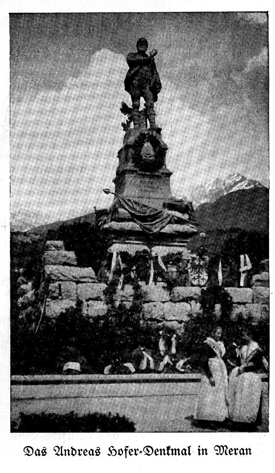 Emanuel Pendl Andreas Hofer Denkmal 1925 dgE