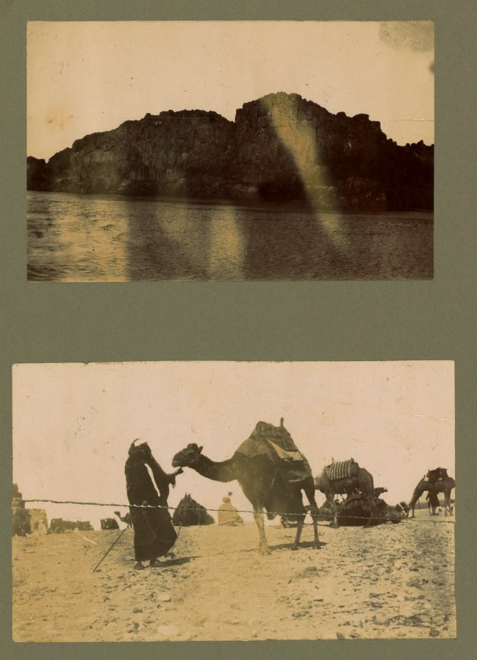 Embankment on the Nile Encampment. LCCN2004674235