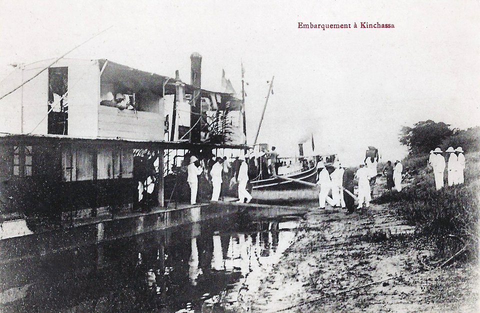 Embarquement à Kinchassa