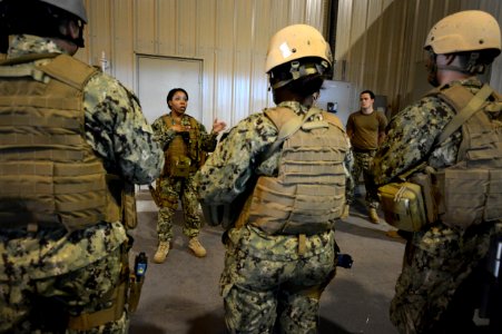 Embark Security Team (EST) Training 140126-N-OU681-090