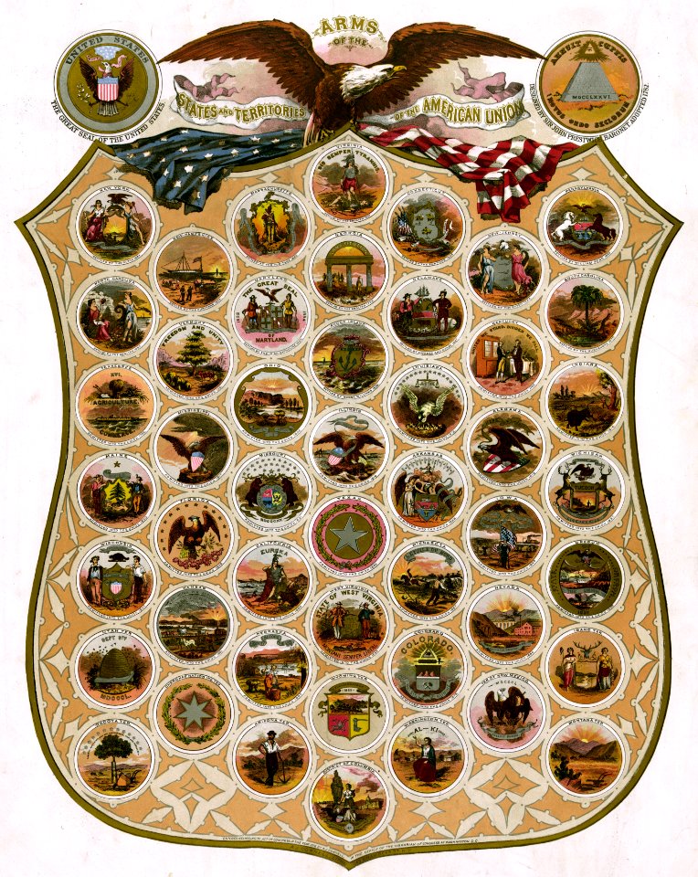 Emblems of USA 1876 (original)