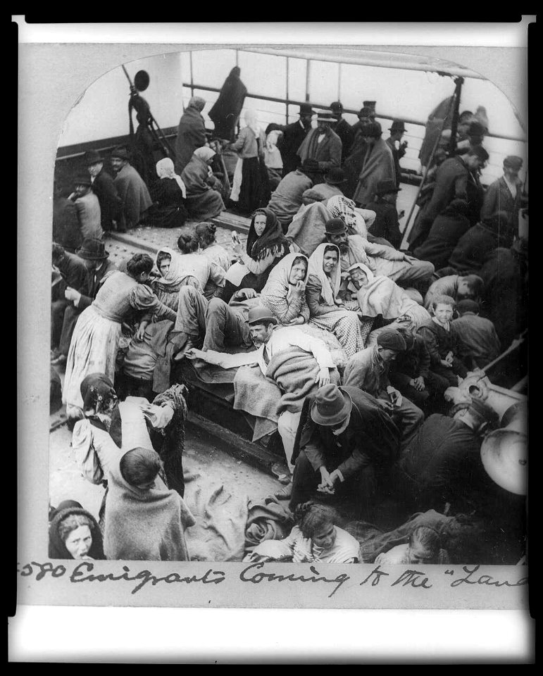 Emigrants coming to the Land of Promise LCCN97501632