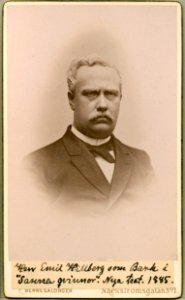 Emil Hillberg, rollporträtt - SMV - H4 052