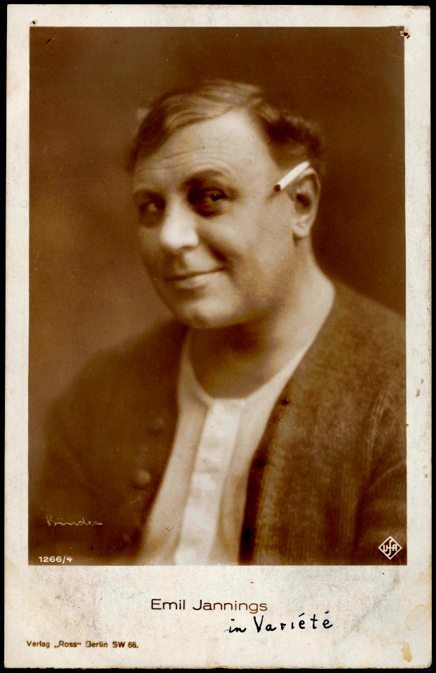 Emil Jannings - Alexander Binder - EYE FOT10377