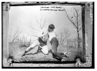 Emil Klank - Pete Rooney (a counter for half nelson) LCCN2014691146