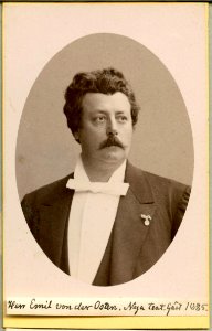 Emil van der Osten, porträtt - SMV - H6 168