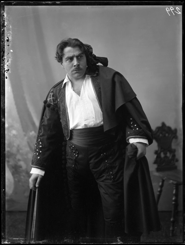 Emile Stiebel in Carmen at Kungliga Operan 1904 - SMV - NS063