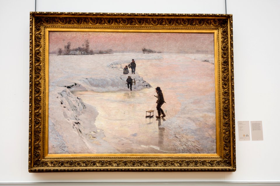 Emile Claus - Skaters