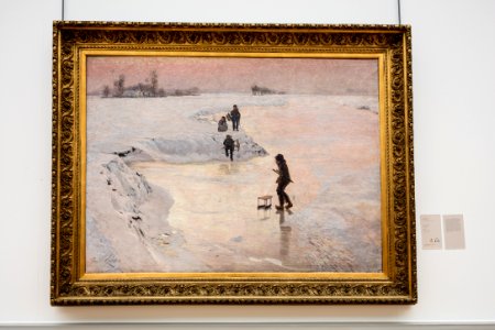 Emile Claus - Skaters