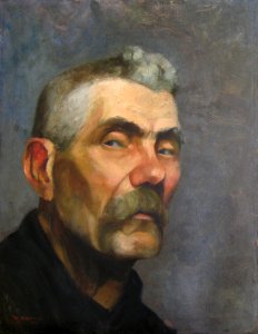 Emile Deshayes. Portrait d'un vieil homme