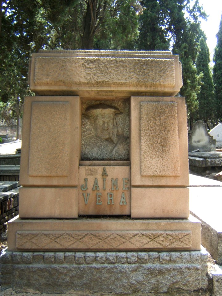 Emiliano Barral 1929 Tumba de Jaime Vera (1859-1918)
