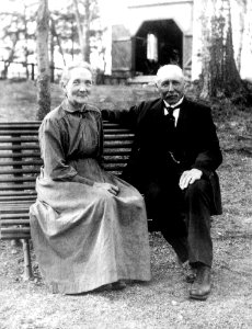 Emma & Carl Sandberg c 1918