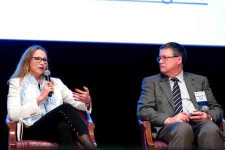 Emily Milligan and Forbes Denny Porter at Rare Disease Day 2019