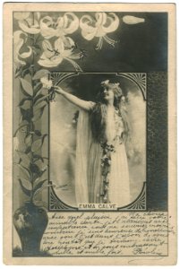 Emma Calvé, by Reutlinger