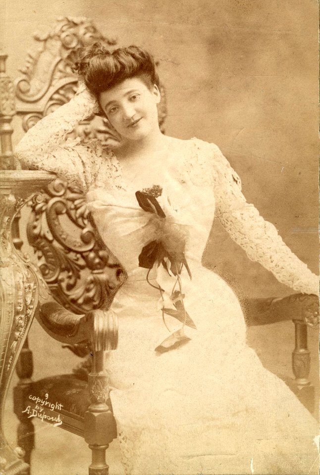 Emma Calve, opera singer (SAYRE 21341)