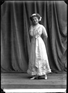 Emma Meissner in Dollarprinsessan at Oscarsteatern 1908 - SMV - NM023