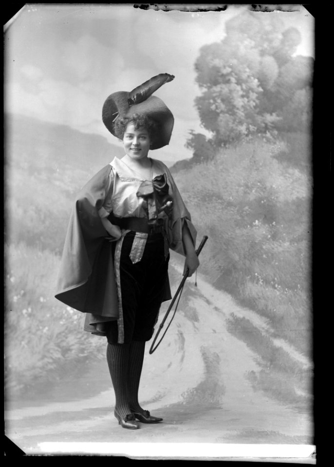 Emma Meissner in Frihetsbröderna at Oscarsteatern 1906 - SMV - GM021
