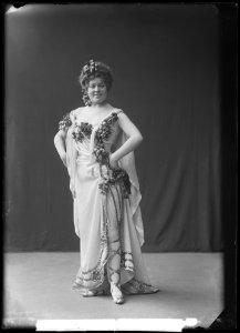 Emma Meissner in Orfeus i underjorden at Östermalmsteatern 1905 - SMV - GM020