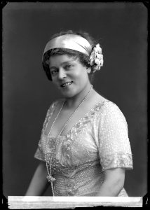 Emma Meissner in Greven av Luxemburg at Oscarsteatern 1910 - SMV - GM029