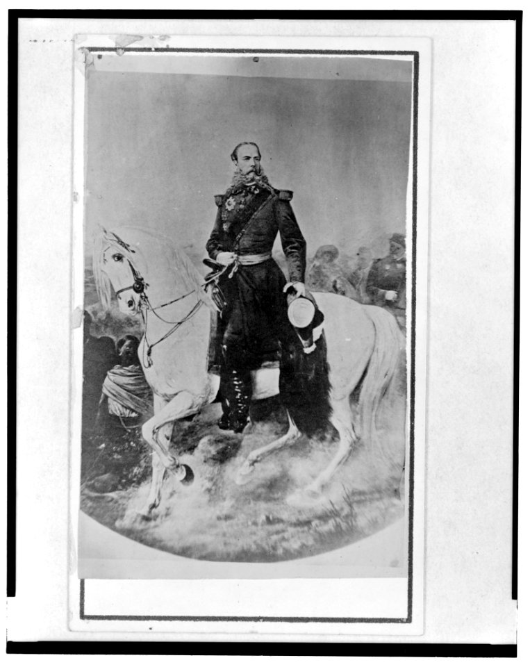 Emperor Maximilian on horseback LCCN2005688404