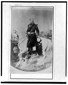 Emperor Maximilian on horseback LCCN2005688404 photo