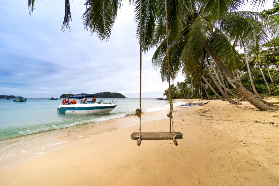 Vietnam the beach tropical photo