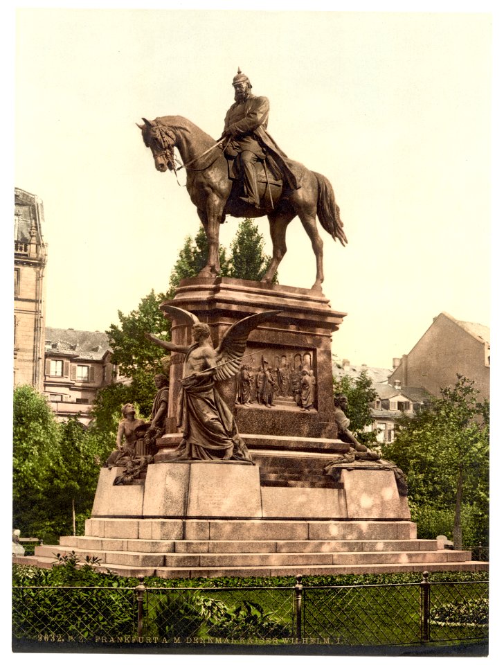 Emperor William's Monument, Frankfort on Main (i.e. Frankfurt am Main), Germany-LCCN2002713669