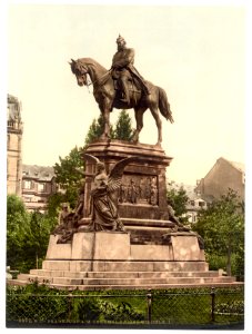 Emperor William's Monument, Frankfort on Main (i.e. Frankfurt am Main), Germany-LCCN2002713669