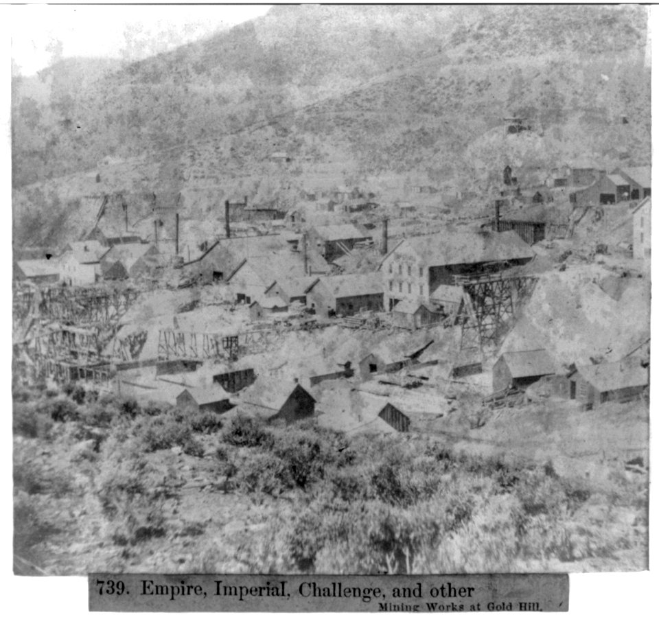 Empire, Imperial, Challenge, and other Mining Works at Gold Hill LCCN2002723114