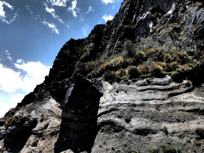Mountain landscape south america