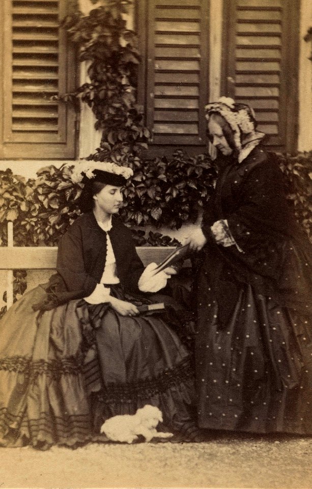 Empress Carlota of Mexico and Madame de Beauvais