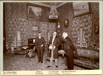 En skandal, Svenska teatern 1901. Föreställningsbild - SMV - H13 003