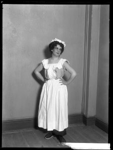 En smekmånad i Kina, Operett-teatern 1909. Rollporträtt - SMV - OpT006