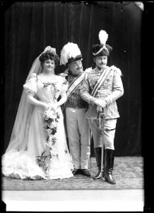En valsdröm, Oscarsteatern 1908. Rollporträtt - SMV - GA019