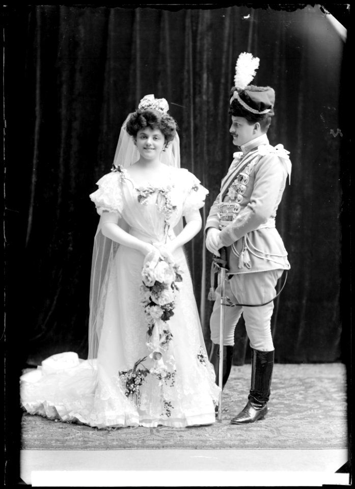 En valsdröm, Oscarsteatern 1908. Rollporträtt - SMV - GG028