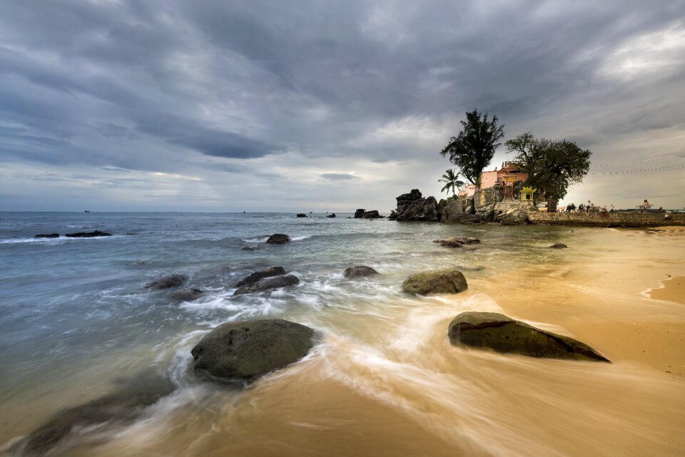 Island vietnam sunset