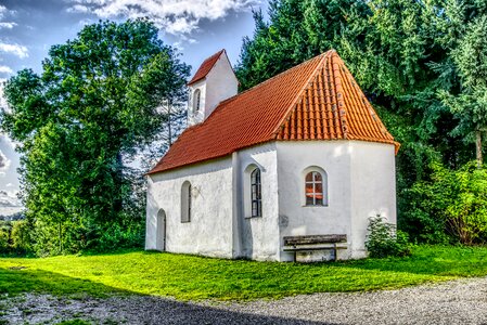 Steeple bank landscape photo