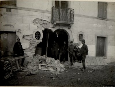 Enego. Italienischer Volltreffer auf einem Spital (BildID 15640270)