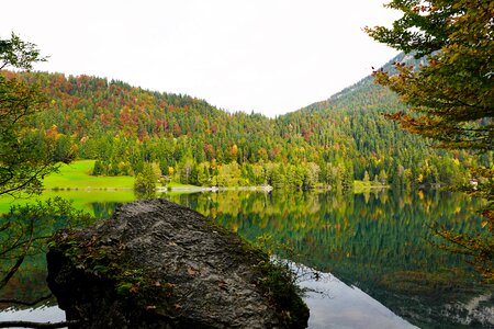 Lake landscape nature photo