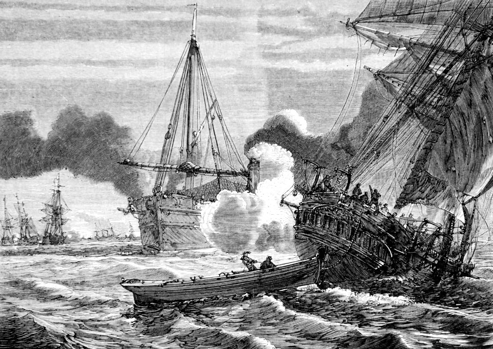 Engagement of CSS Manassas and USS Richmond on October 12, 1861 (35259597843)