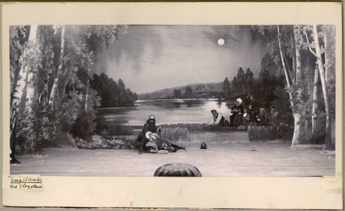 Engelbrekt, Svenska teatern 1901. Föreställningsbild - SMV - H14 019