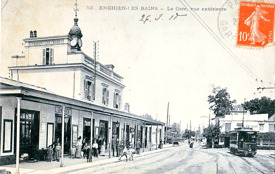 Enghien La Gare et le tramway
