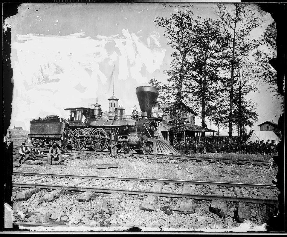 Engine No. 137, U.S. Military R.R - NARA - 526201 photo