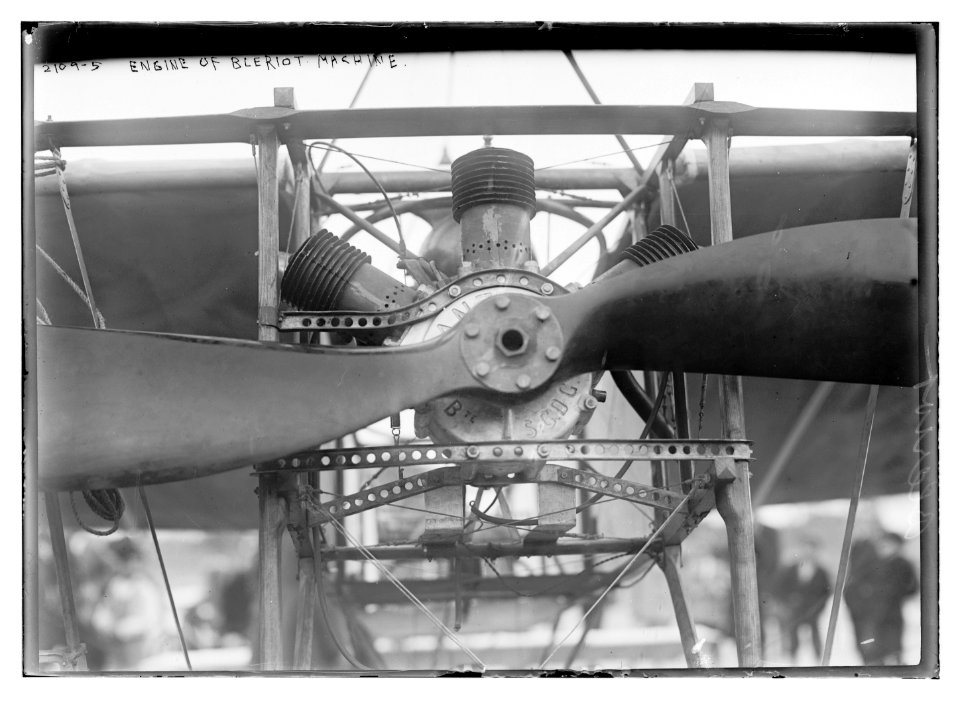 Engine of Bleriot machine LCCN2014688788