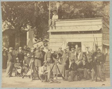 Engineer Company, 12th New York State Militia, Camp Anderson, 1861 LCCN2013648626