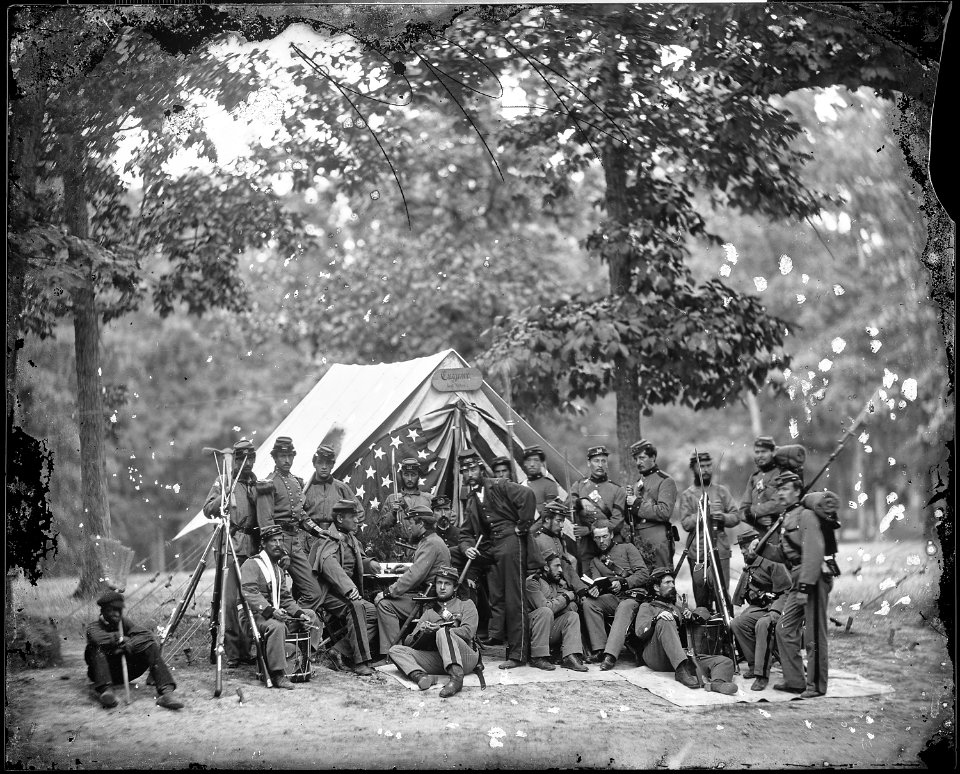 Engineer camp, 8th N.Y. State Militia (4153083595)